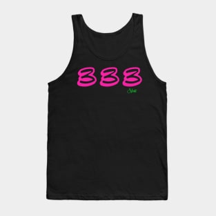 333 Wide Pink Tank Top